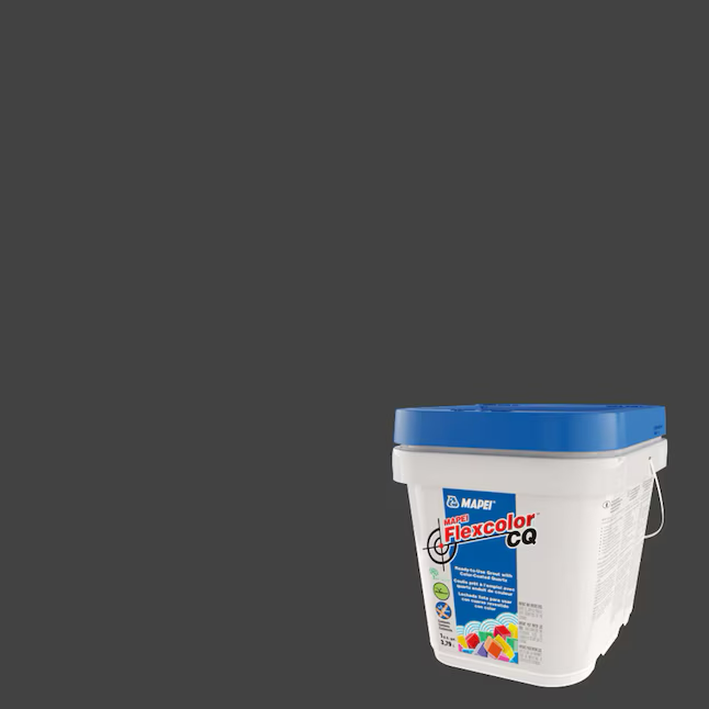 MAPEI Flexcolor CQ Black #5010 - Lechada acrílica premezclada con arena (1 galón)