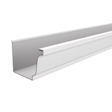 Amerimax 5-in x 120-in White K Style Gutter