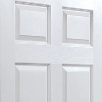 ReliaBilt Colonist 36-in x 80-in 6-panel Hollow Core Primed Molded Composite Slab Door Without Bore