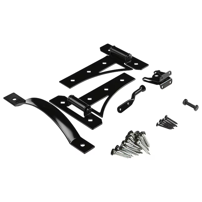 National Hardware 10-1/2-in Black Gate Kit