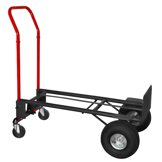 Milwaukee 800-lb 4-Wheel Steel Convertible Hand Truck