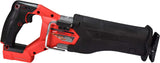 Sierra alternativa inalámbrica sin escobillas Milwaukee M18 Fuel Sawzall, solo herramienta básica 