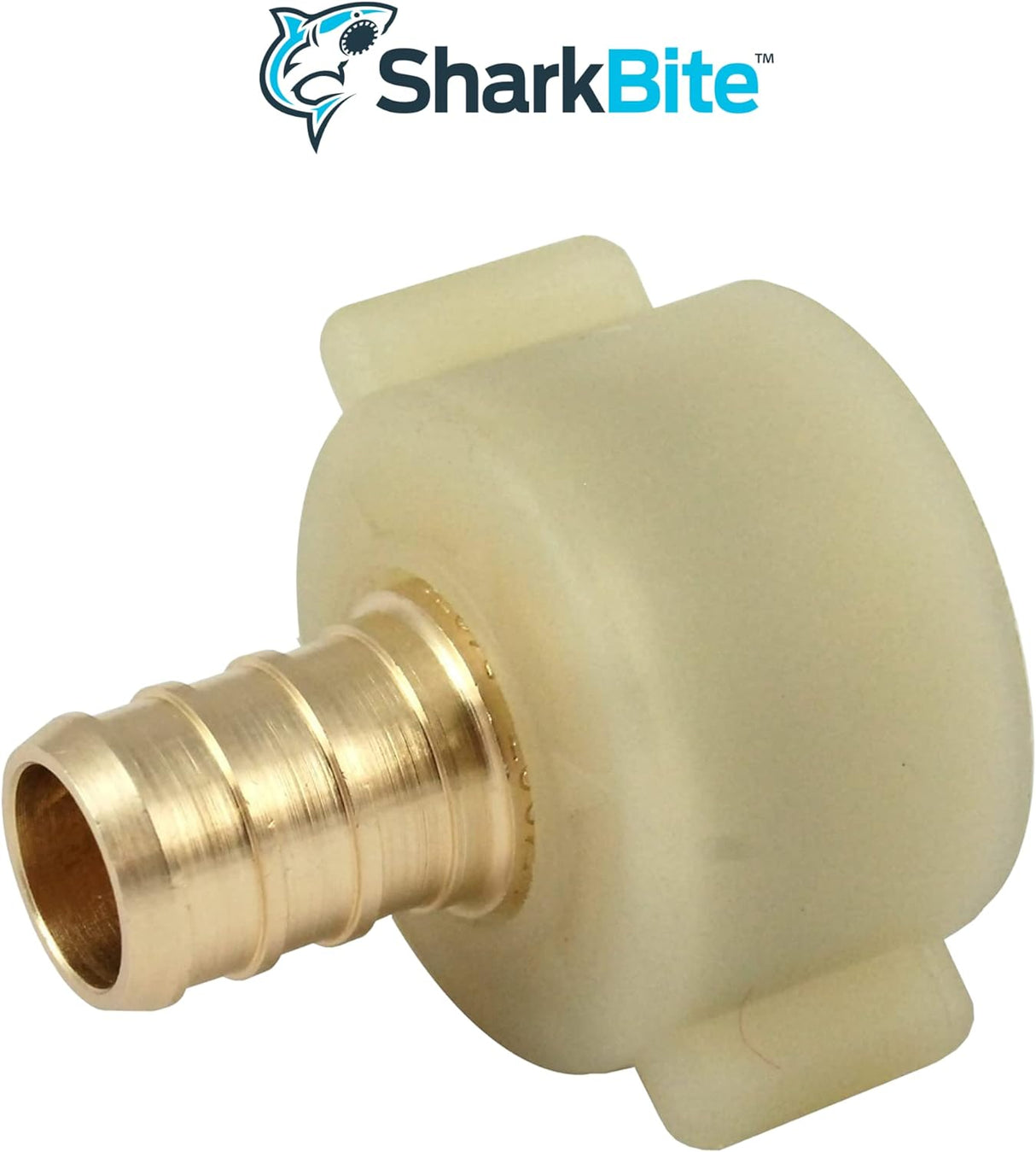 SharkBite 1/2 in. x 7/8 in. Brass Crimp Straight Swivel Toilet Connector (10-Pack)