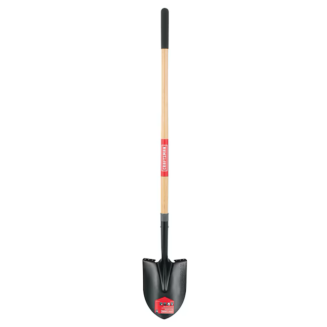 CRAFTSMAN 45-in Wood Handle Digging Shovel