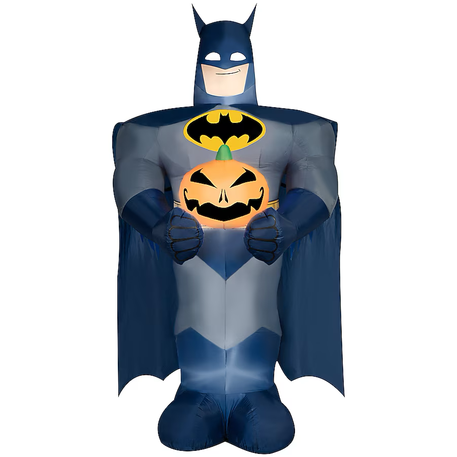 Warner Brothers 9-ft LED Batman with Pumpkin Inflatable