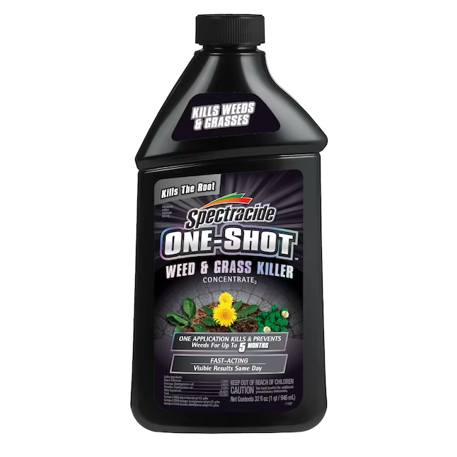 Spectracide One-Shot 5-Monats-Kontrolle, 32 oz, konzentrierter Unkraut- und Grasvernichter