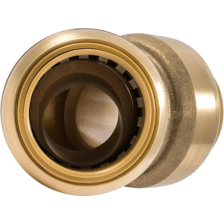 SharkBite 1 in. x 1 in. Brass Push 45° Elbow