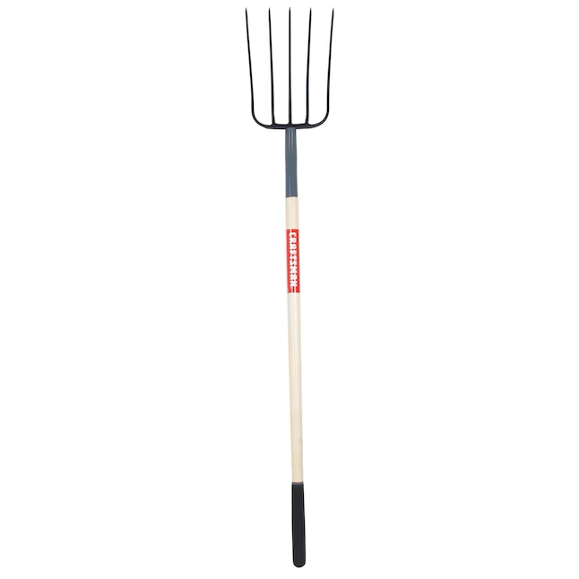 CRAFTSMAN 54-in L Wood-handle Forged Manure Fork