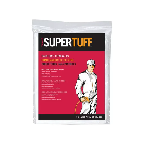 Trimaco SuperTuff Polypropylene Painters Coveralls (2X-Large)