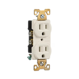 Eaton Arrow Hart 15-Amp 125-volt Industrial Duplex Outlet, Light Almond