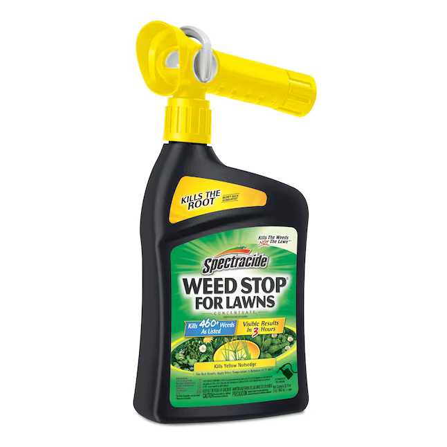 Spectracide Weed Stop für Rasen, 32 fl oz Schlauchsprüher, konzentrierter Rasenunkrautvernichter