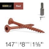 Deck Plus #8 x 1-5/8-in Wood To Wood Deck Screws (147-Per Box)