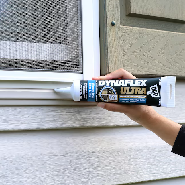 DAP DYNAFLEX ULTRA 5.5-oz White Paintable Latex Caulk