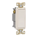 Eaton 20-Amp 3-Way Rocker Light Switch, Light Almond