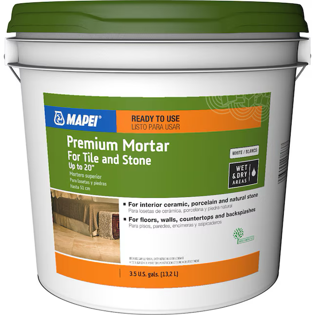 MAPEI Premium Mortar 3.5-Gallon Ceramic Tile Mastic