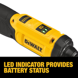 Destornillador inalámbrico DEWALT de 8 voltios y 1/4 de pulgada (1 batería incluida y cargador incluido)