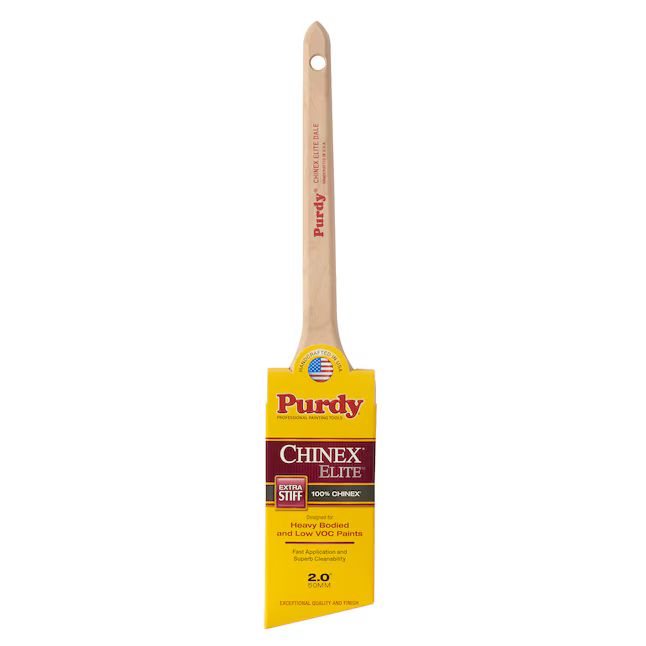 Purdy Chinex Elite 2-in Reusable Nylon Angle Paint Brush (General Purpose Brush)