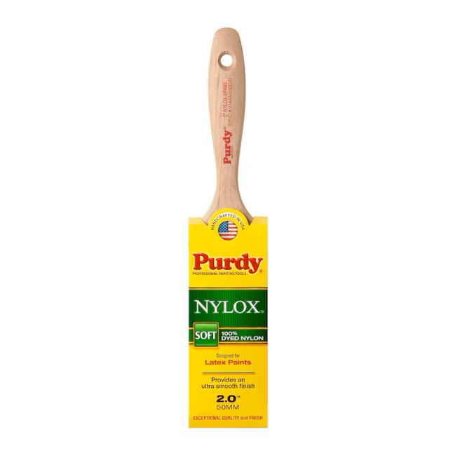 Purdy Nylox 2-in Reusable Nylon Flat Paint Brush (General Purpose Brush)