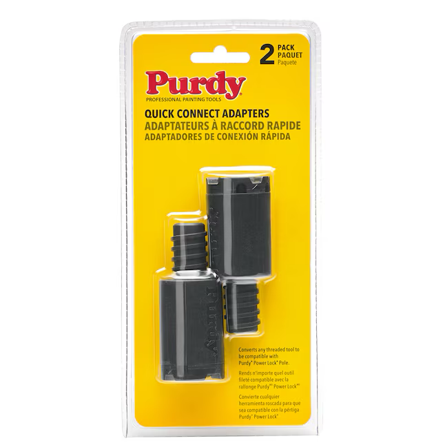 Poste de extensión roscado Purdy Quick Connect de 1 pie a 1 pie