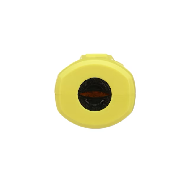 Eaton Arrow Hart 20-Amp 125-Volt NEMA 5-20 3-wire Grounding Heavy-duty Straight Plug, Yellow