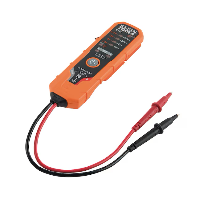 Klein Tools Voltage Testers LED Display Voltage Tester 240-Volt