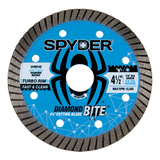 Spyder Diamond Bite 4-1/2-in Wet/Dry Turbo Rim Diamond Saw Blade