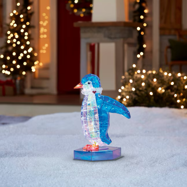 Holiday Living 2.5-ft Prismatic Penguin