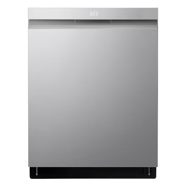 LG Top Control 24-in Smart Built-In Dishwasher With Third Rack (Stainless Steel) ENERGY STAR, 46-dBA