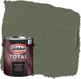 Pintura e imprimador semibrillante para exteriores Total Glidden, todo sobre oliva