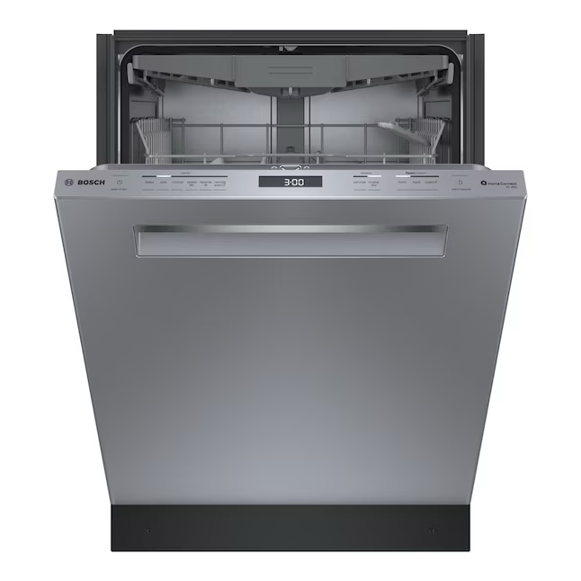 Bosch Top Control 24-in Smart Built-In Dishwasher With Third Rack (Stainless Steel), 42-dBA