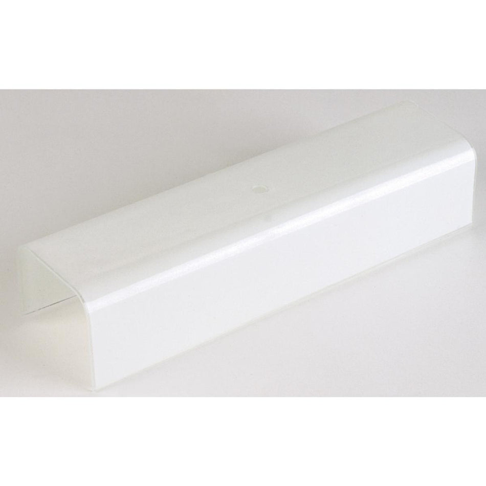 Satco 50-378 7" U Bend White Channel Glass