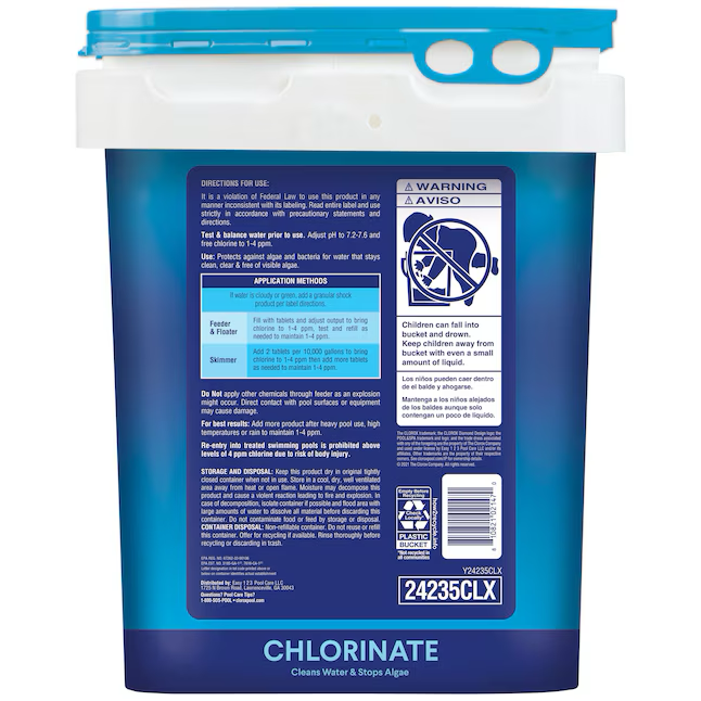 Clorox Pool&amp;Spa 35-lb 3-in Chlortabletten