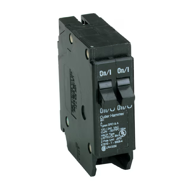 Eaton Type BR 20-Amp 2-Pole Tandem Circuit Breaker