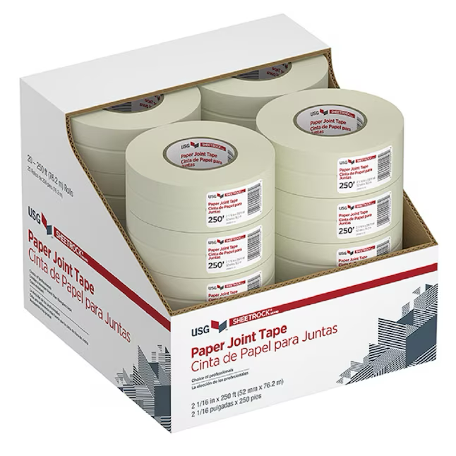 USG Sheetrock 2.0625-in x 250-ft Solid Paper Joint Tape