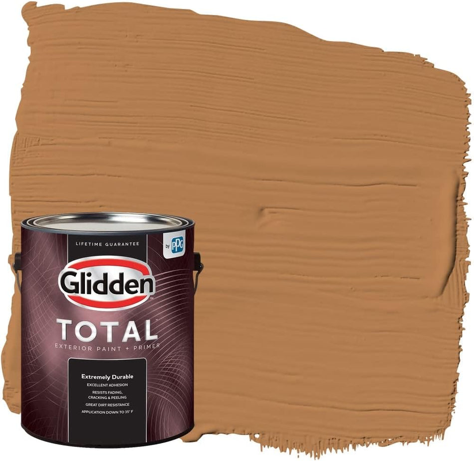 Glidden Total Außenfarbe und Grundierung, seidenmatt, Cowboyhut 