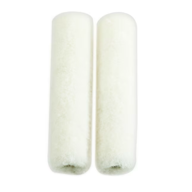 WHIZZ 4-in x 1/4-in Nap Bath and Kitchen Velour Mini Paint Roller (2-Pack)