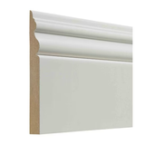 RELIABILT 9/16-in x 5-in x 12-ft Colonial Primed MDF 3022 Baseboard Moulding