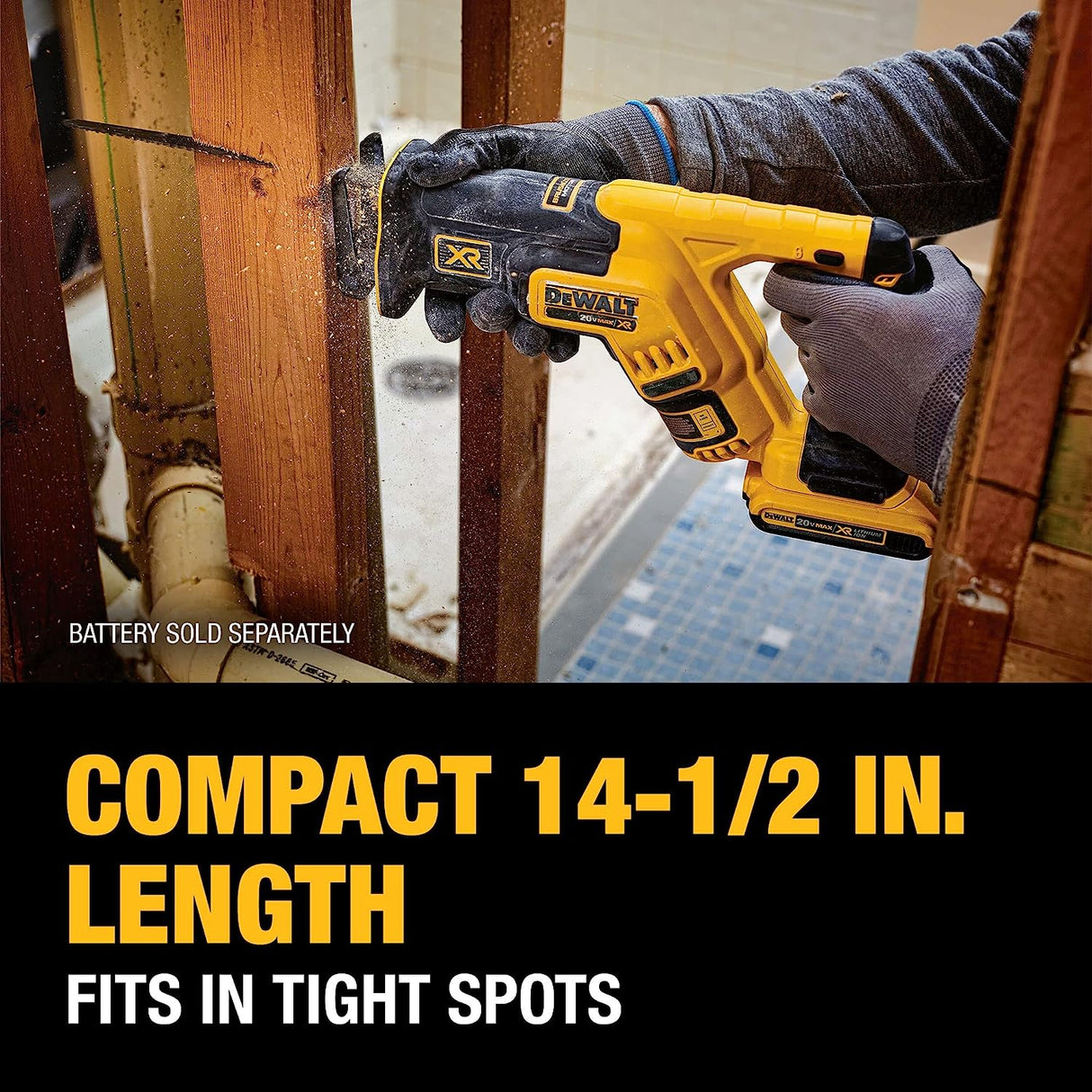 DeWalt XR 20-volt Max Variable Speed Brushless Cordless Reciprocating Saw (Bare Tool)