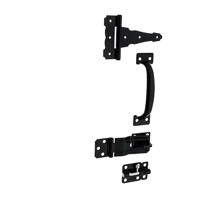 Kit de cobertizo National Hardware N166-006 en color negro