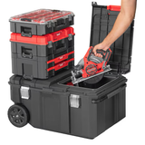 CRAFTSMAN VERSASTACK 30.4-in Black Polypropylene Wheels Lockable Tool Box