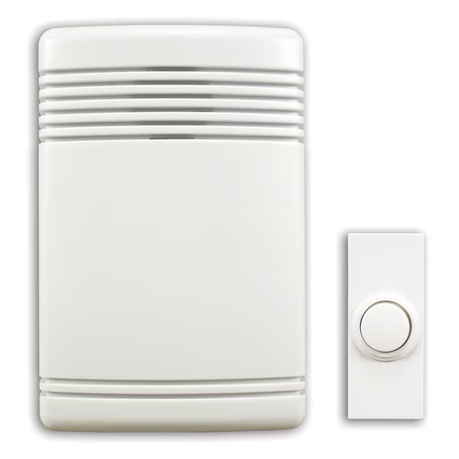 Utilitech White Wireless Doorbell Chime