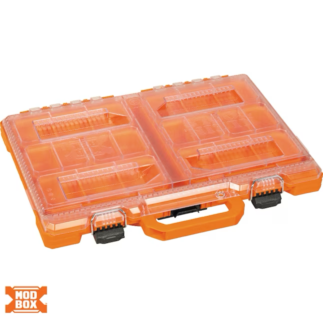 Klein Tools 12-in Orange Tool Box