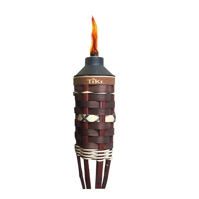 TIKI 60-in Molokini Bamboo Citronella Garden Torch