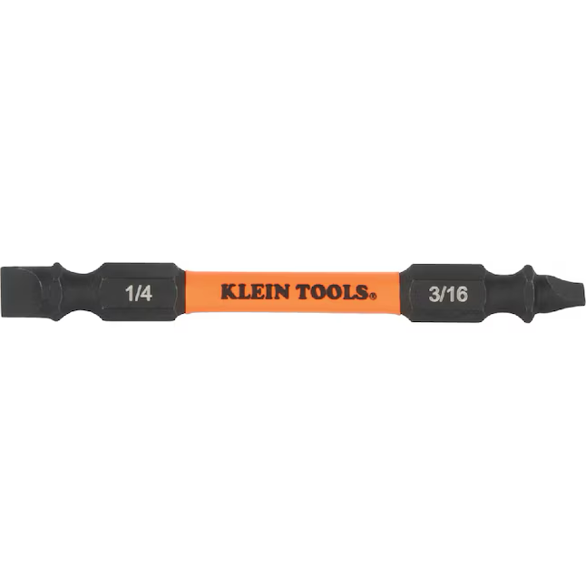 Klein Tools 13-Piece Bi-material Handle Ratcheting Assorted Multi-bit Screwdriver