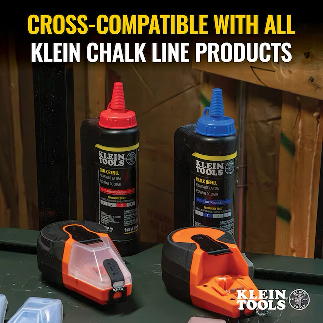 Klein Tools 4-oz Dust-off Line Chalk