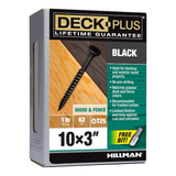 Deck Plus #10 x 3-in Wood To Wood Deck Screws (73-Per Box)