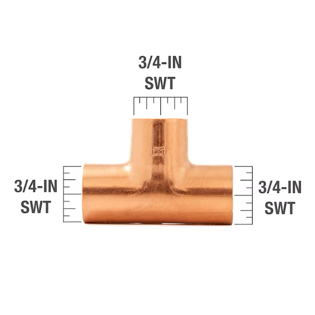 SABER SELECT 3/4-in SWT Copper Tee