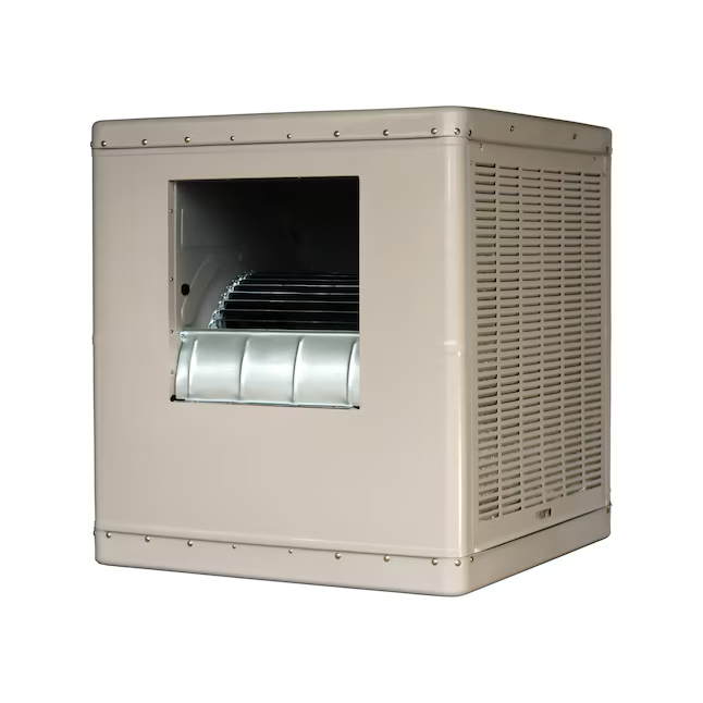 Essick Air 6500-CFM-Speed ​​Enfriador evaporativo de montaje en techo para exteriores para 2300 pies cuadrados