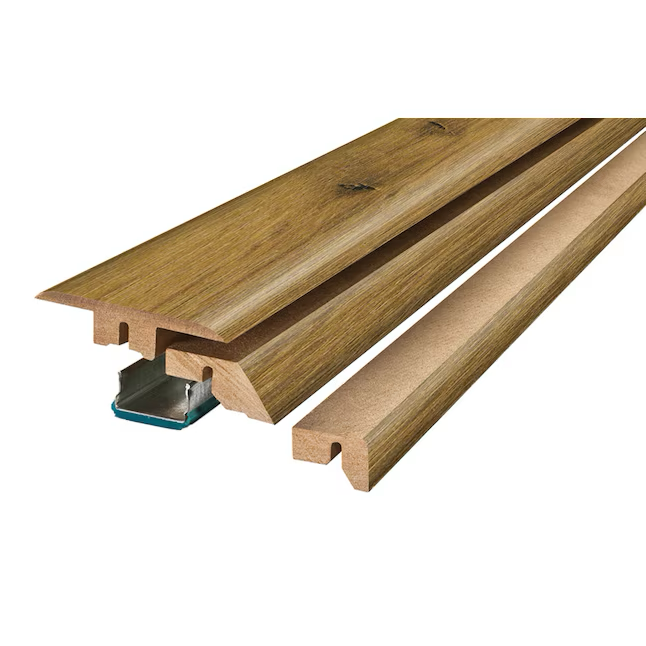 Project Source Restoration 0.75-in T x 2.37-in W x 78.7-in L Laminate Wood Multi-purpose Floor Moulding