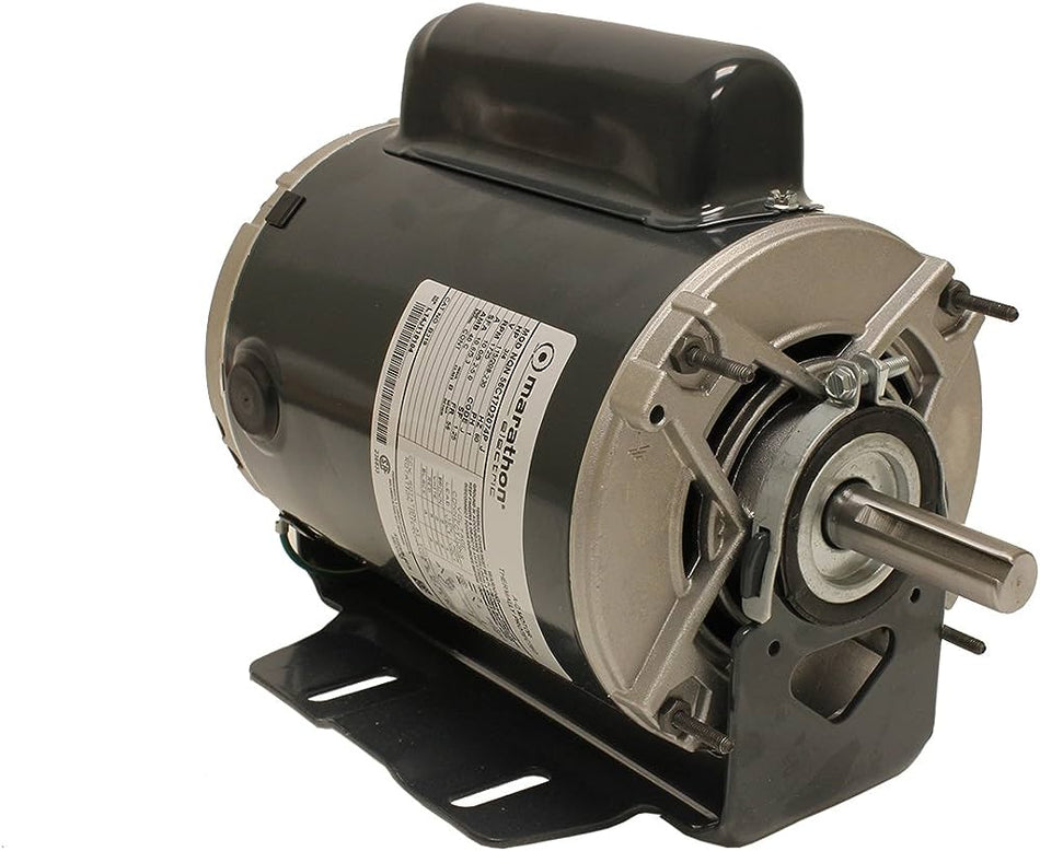 Marathon 3/4 hp (1 velocidad) 115/208-230V 1800 RPM ODP 56 Frame Cap Start Motor base resistente 